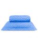 Cobre Leito Solteiro Classic Estampado 160 Fios 2 Peças - Poa Azul