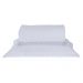 Colcha Cobre Leito Solteiro Milão Dupla Face Micropercal 200 Fios 2 Peças - Branco