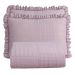 Colcha King Malvinni Micropercal 300 Fios 3 Peças - Malva