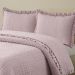 Colcha King Malvinni Micropercal 300 Fios 3 Peças - Malva