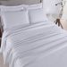 Colcha Queen Home Madrid com Bordado Inglês Micropercal 300 Fios 3 Peças - Branco