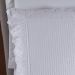 Colcha Queen Home Madrid com Bordado Inglês Micropercal 300 Fios 3 Peças - Branco