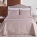 Colcha Queen Home Madrid com Bordado Inglês Micropercal 300 Fios 3 Peças - Rose