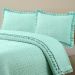 Colcha Queen Malvinni Micropercal 300 Fios 3 Peças - Verde Menta