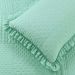 Colcha Queen Malvinni Micropercal 300 Fios 3 Peças - Verde Menta
