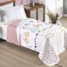 Colcha Solteiro Bouti Kids Dupla Face Estampado 2 Peças - Litlle Princess