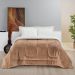 Edredom King Coberdrom Dupla Face Sherpa/Mantinha Everest 1 Peça - Apricot Terra