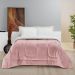 Edredom King Coberdrom Dupla Face Sherpa/Mantinha Everest 1 Peça - Rosa Secreto