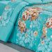 Edredom Queen Naturale Dupla Face Micropercal 200 Fios 3 Peças - Jasmine
