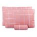 Jogo de Lençol Casal Padrão Classic Estampado 160 Fios 3 Peças - Grid Rose