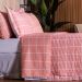 Jogo de Lençol King Classic Estampado 160 Fios 4 Peças - Grid Rose