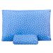 Jogo de Lençol Solteiro Classic Estampado 160 Fios 2 Peças - Poa Azul