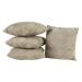 Kit 04 Almofadas Cheias Aveline 45cm x 45cm - Caqui