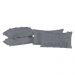 Kit 04 Almofadas Cheias Poppy 60cm x 30cm - Cinza
