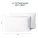 Kit 2 Fronhas Linea 50cm x 70cm Micropercal 200 Fios - Cinza