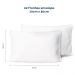 Kit 2 Fronhas Linea 50cm x 70cm Micropercal 200 Fios - Rose