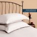 Kit 2 Fronhas Slim com 3 Abas 50cm x 70cm Micropercal 200 Fios - Branco
