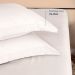 Kit 2 Fronhas Slim com 3 Abas 50cm x 70cm Micropercal 200 Fios - Branco