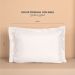 Kit 2 Fronhas Slim com 3 Abas 50cm x 70cm Micropercal 200 Fios - Branco