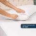Kit 2 Fronhas para Travesseiro de Corpo Slim 1,50cm x 50cm - Branco