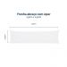 Kit 2 Fronhas para Travesseiro de Corpo Slim 1,50cm x 50cm - Branco