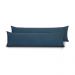 Kit 2 Fronhas para Travesseiro de Corpo Slim 1,50cm x 50cm - Marinho