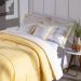 Kit Edredom King Coberdrom Soft Hipercal/Sherpa 5 Peças - Amarelo