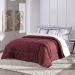Kit Edredom King Coberdrom Soft Hipercal/Sherpa 5 Peças - Vermelho