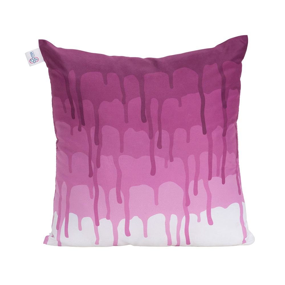 Kit Edredom Queen Colorful Dupla Face Linho e Hipercal 400 Fios 7 Peças - Rosa