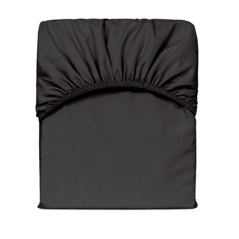 Lençol Avulso Queen Slim com Elástico Micropercal 200 Fios - Preto