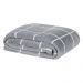 Manta Casal Padrão Austin Flannel Microfibra 1 Peça - Cinza