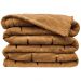 Manta Cobertor Queen Roma Flannel Ultrasoft - Caramelo