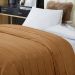 Manta Cobertor Queen Roma Flannel Ultrasoft - Caramelo