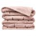 Manta Cobertor Queen Roma Flannel Ultrasoft - Rose
