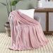 Manta Cobertor Queen Siberia Flannel Microfibra - Sheel Pink 