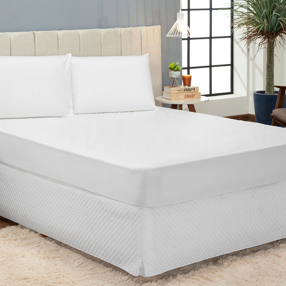 Protetor para Colchão Queen Impermeável Slim - 1 Peça