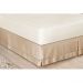 Saia Para Cama Box King Ponto Palito 1 Peça - Caqui