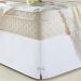 Saia Para Cama Box Queen Veneza 1 Peça Oxford - Branco