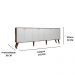 Aparador Buffet Nicaragua Castani com Branco Bela Casa