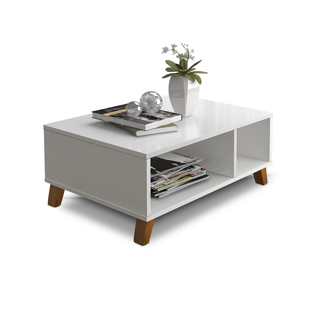 MESA DE CENTRO MODERNA JORDANIA BRANCO