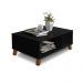 MESA DE CENTRO RETRO PRETO JORDANIA