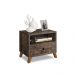 Mesa De Cabeceira Retro 1 Gaveta E 1 Nicho Brunei