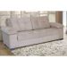 Sofá 3 Lugares Monte Carlo Suede Bege