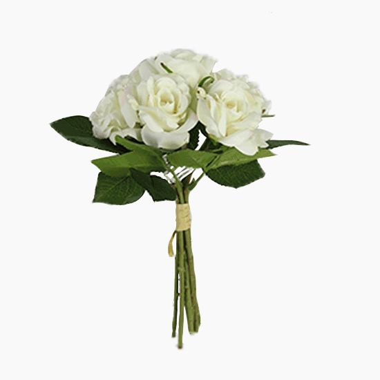 Buquê Rosinha Artificial Branco