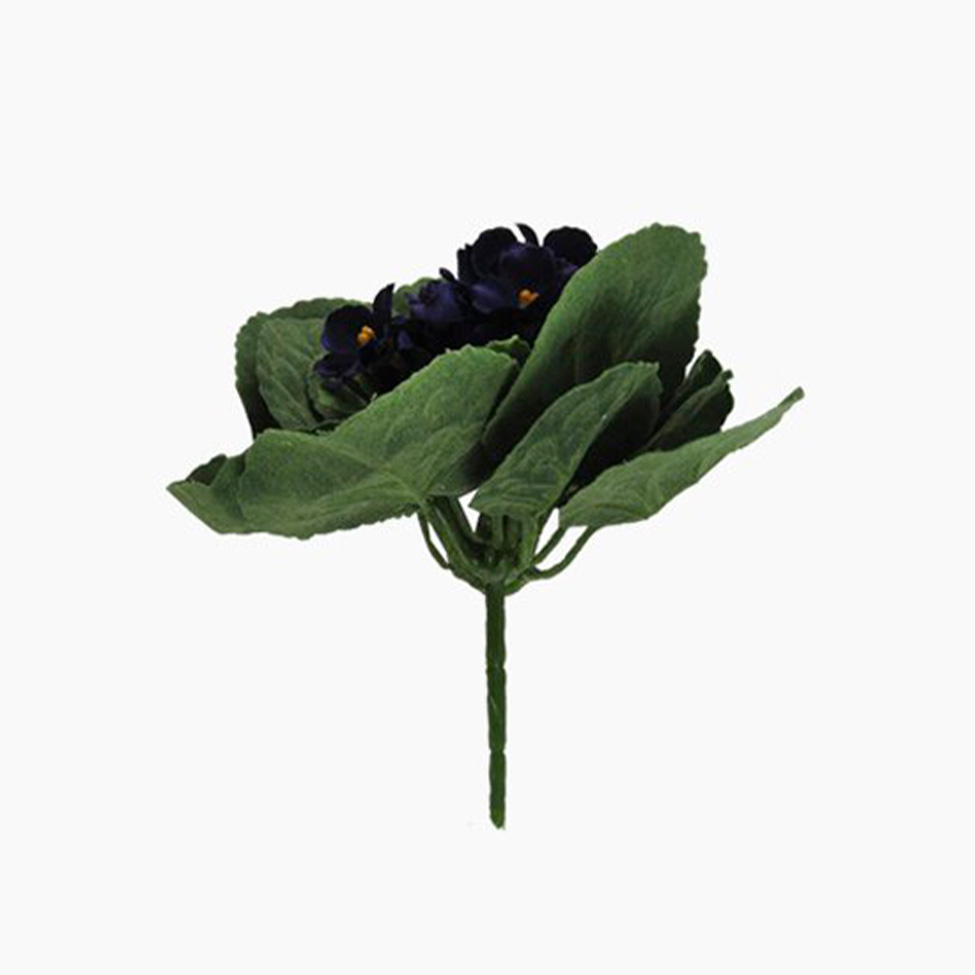 Buquê Violeta Artificial Roxo
