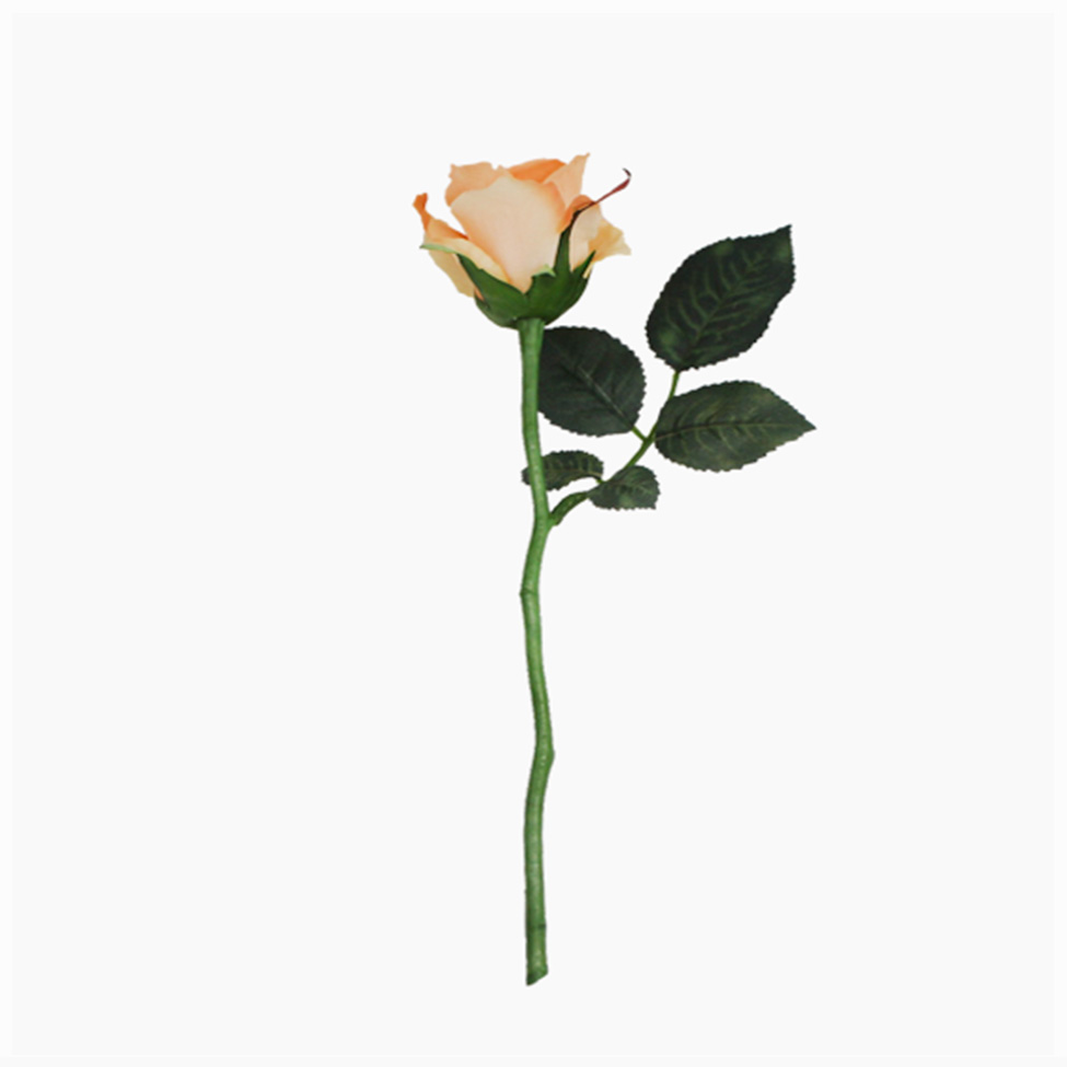 Flor Artificial Rosa Alice Salmão