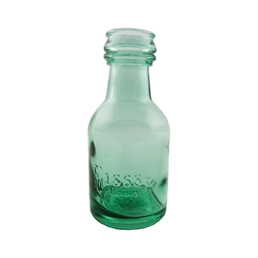 Vaso Decorativo Honey Bottle Verde Translúcido