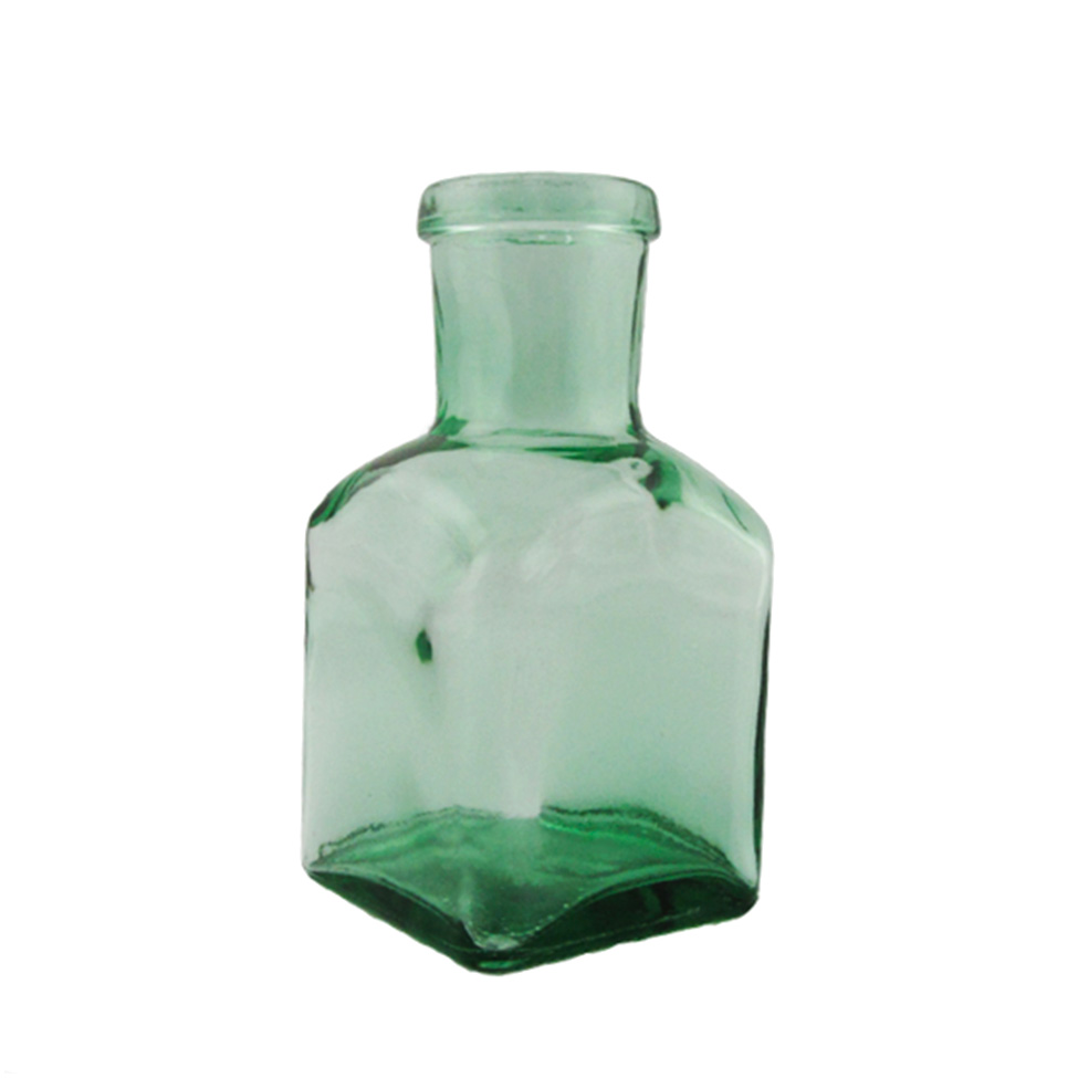 Vaso Decorativo Spice Bottle Verde Translúcido