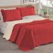 Colcha King Bouti dupla Face 03 Peças - Vermelho 
