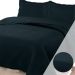 Colcha Queen Bouti Dupla Face 03 Peças - Preto 